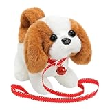 Mouvements et Interactions Captivants: Équipé de réactions ludiques tactiles, le Chien Électrique en Peluche présente des mouvements réalistes et des aboiements interactifs pour des de jeu captivantes. Il apporte du bonheur aux utilisateurs pendant les rassemblements ou les moments de loisirs calmes, en encourageant l'immersion et la détente grâce à ses réactions spontanées.