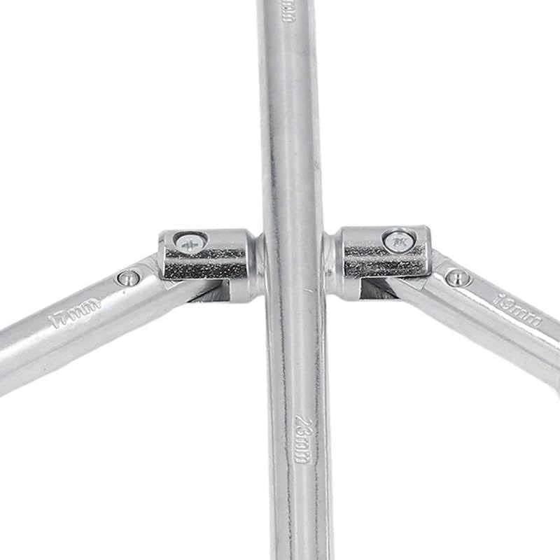 Folding Lug Spanner Socket Wrench Plated for Machinery Repairing