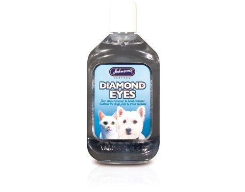 Johnsons Diamond Eyes Cat Dog Tear Stain Remover 250ml