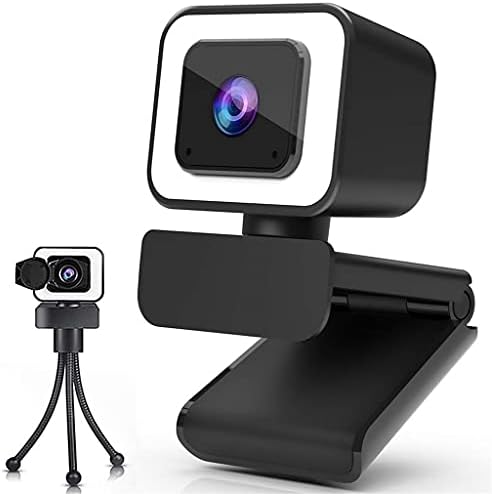 DDYYDS Webcam 1080P 60fps Light Full Web Camera Microfoon Drie-Speed Touch Beauty Licht — view 6