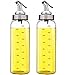 Produktbild Olivenöl-Spender-Flasche, 500 ml 2 Stück, Glass Oil Bottle, No-Drip Oil Container for Vegetable Olive Oil, Lead-Free Glass