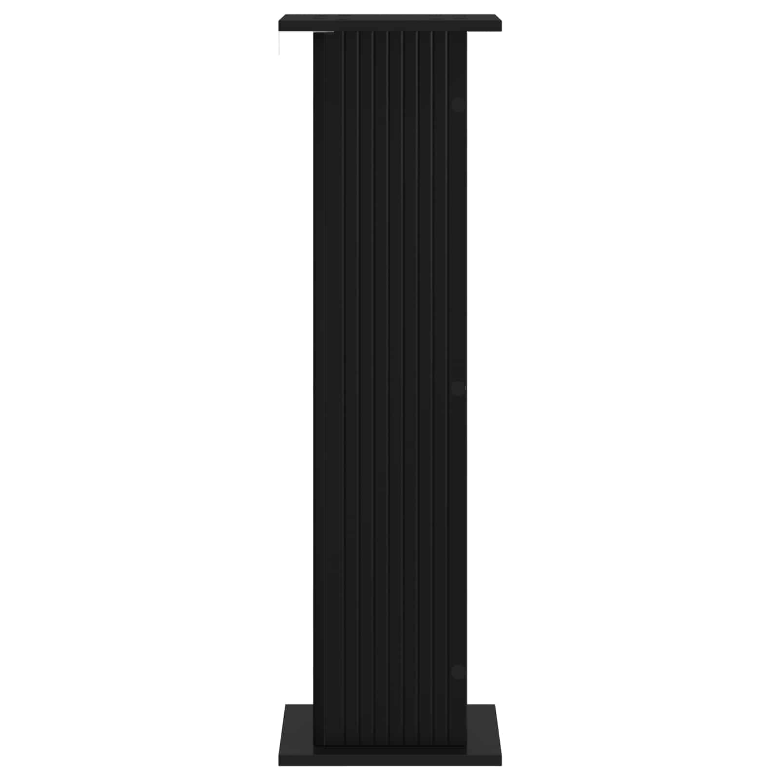 vidaXL Pflanzenständer 2 stk. Schwarz 30,5 x 30 x 100,5 cm