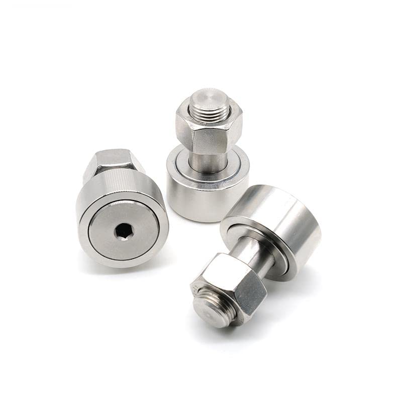 1Pcs CF10 SUS304 Stainless Steel Stud Type Cam Follower Bearing KR22 Cam Follower Bearing M10X22X36.2 mm