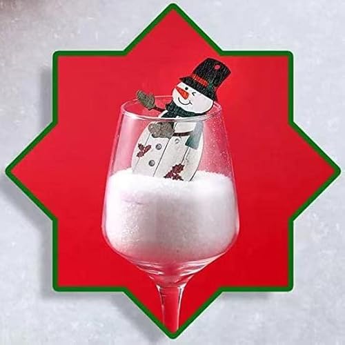 Yukiyi 100g Weihnachten Kunstschnee,glitzernder Streuschnee,fluffiger Schnee,Weiße Weiche Gefälscht Schnee für Weihnachten Party Feiertag Deko