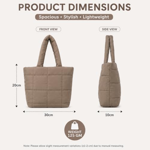 WEMOL brown tote bag – image 2