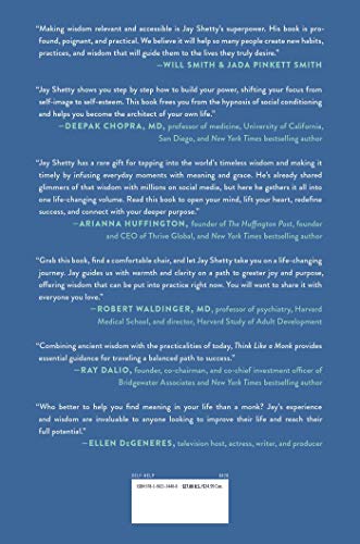 Think Like a Monk: Train Your Mind for Peace and Purpose Every Day