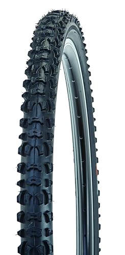 Prophete Fahrrad MTB 26' Reifen 26 x 2,10 (54-559), Cross-Profil, schwarz, ideal für Geländefahrten, robuster und langlebiger Mountainbike-Reifen – Perfekter Grip und Stabilität für Offroad-Touren