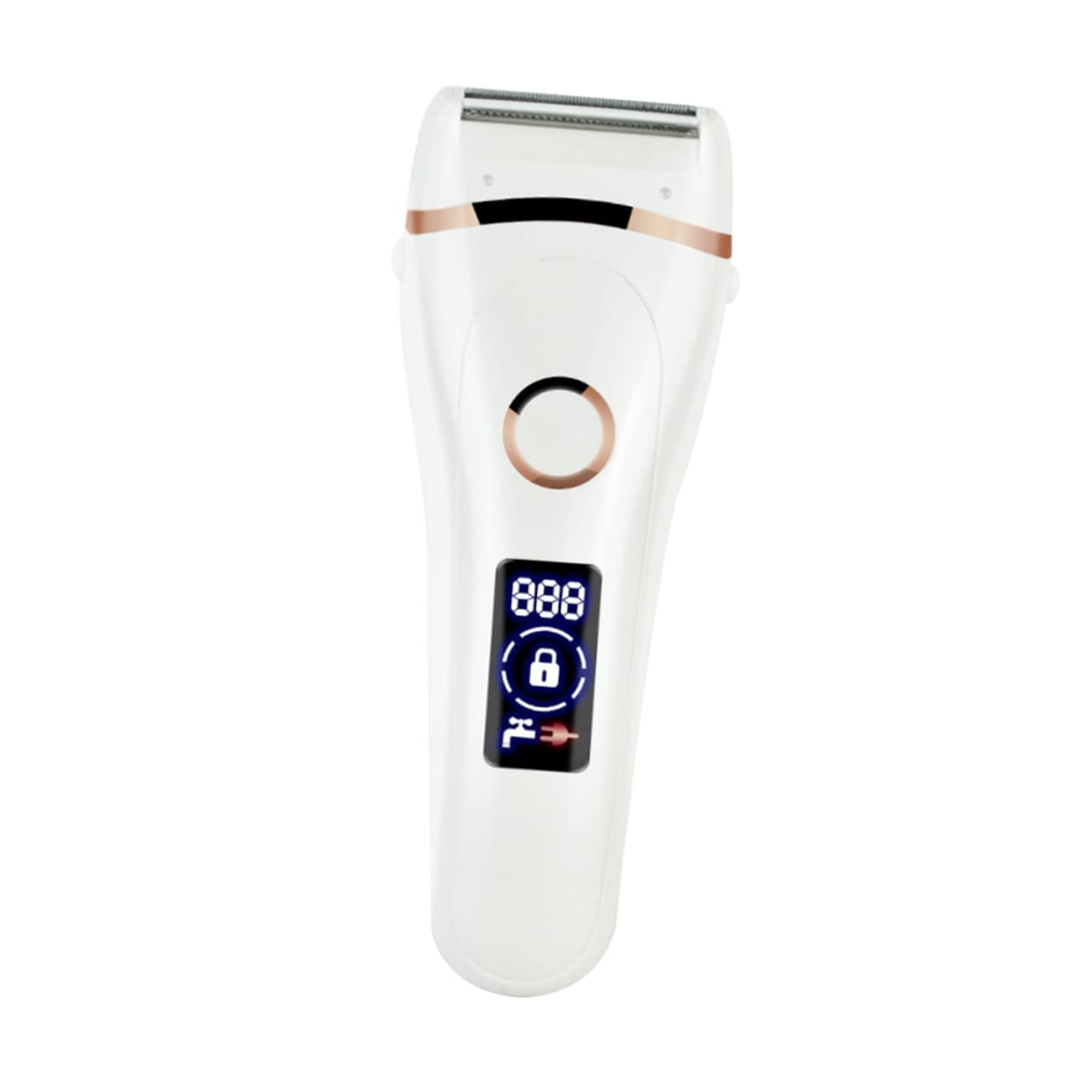 Angoily Afeitadora Eléctrica Mujeres Recargable Usb Recortadora Pelo Cejas Cuerpo Portátil Diseño Acero Inoxidable Para Depilación Facial y Corporal
