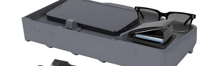 Teikuni Tesla Model Y Accessories 2024 2023, Tesla Model 3 Accessories 2024 2023, Tesla Underscreen Storage, Center Console Organizer, Magnetic Storage Tray, Bonus Dash Tray., TSTUS24