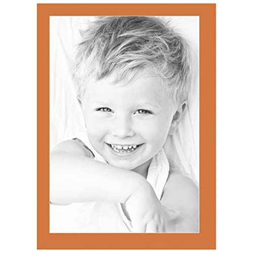 20x29 Tangerine / Octoberfest Custom Mat for Picture Frame with 16x25 opening size (Mat Only, Frame NOT Included)
