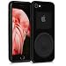 Produktbild kwmobile Apple iPhone 7/8 Hülle - Handyhülle für Apple iPhone 7/8 - Handy Case Cover Schutzhülle - Retro Music Player Design Schwarz Hochglanz Schwarz
