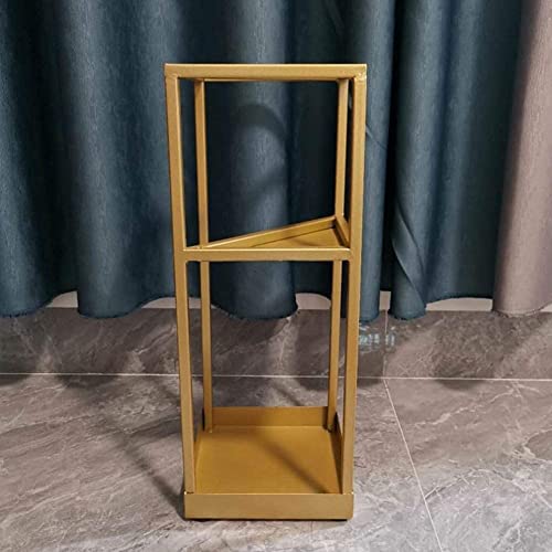 Porte-parapluies double couche avec seau multifonctionnel modèle D