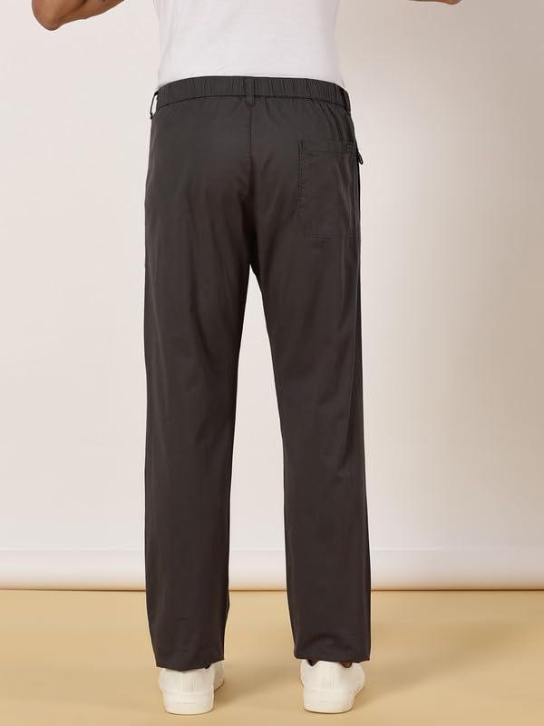 Image of BEEVEE Solid Lounge Wear Bottoms for Men