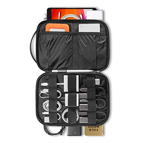 Tomtoc 360 Protective Laptop Sleeve With Electronic Organizer Travel Universal Cable Kit For 12.3 Inch Microsoft Surface Pro 8/X/7+/7/6/5, 12.4-Inch Surface Laptop Go #TOP1