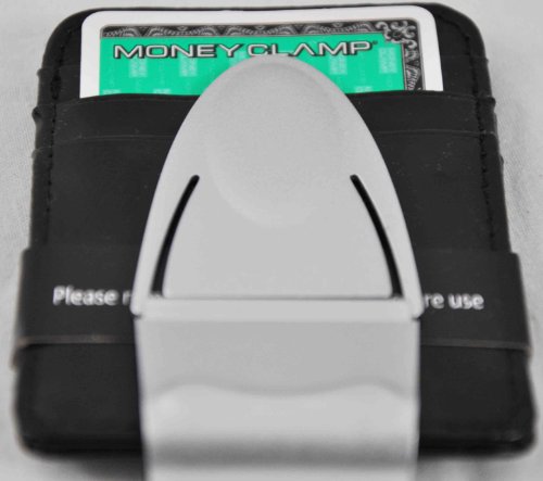 Mini Geneva Silver MoneyClamp® with Wallet