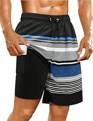 Black/Blue/White Stripes