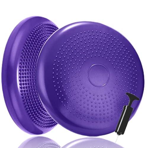 Erwachsene Balancekissen Ballsitzkissen mit Luftpumpe...