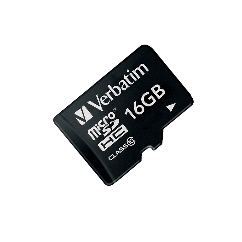 AMERTEER 16GB microSDHC Memory Card, Class 10 UHS-I High Speed, with SD Adapter | Micro SD Card for Phone, Android, Tablet, Camera, Dash Cam, CCTV, Action Cam, Raspberry Pi, Laptop, Drone