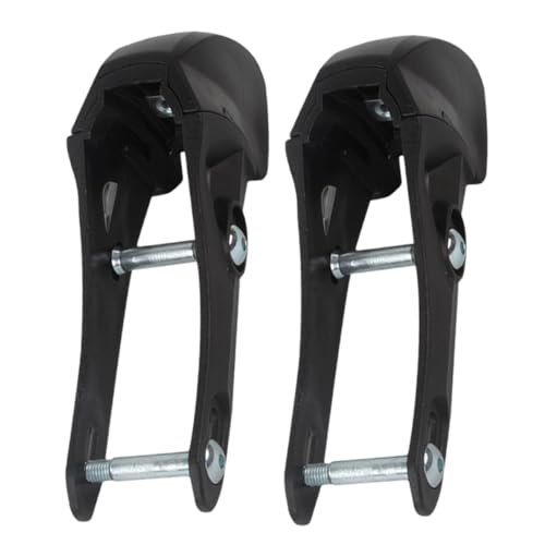 Totority Men's Roller Skate Brakes 2pcs Inline Skating Toe Stoppers Quiet Non-Slip Braking System for All Skate Models