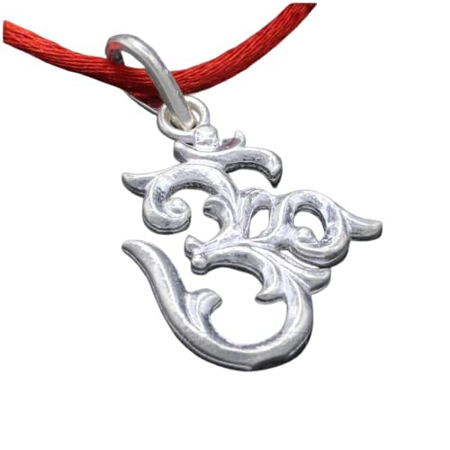 Buy VEDIC VAANI Pure Silver Om Aum Symbol Pendant Locket at Amazon.in