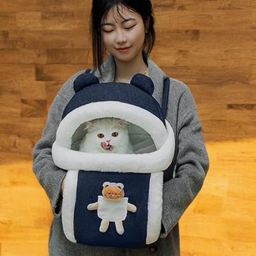 Mochila de transporte de mascotas de invierno para proteger a tu compañero 5