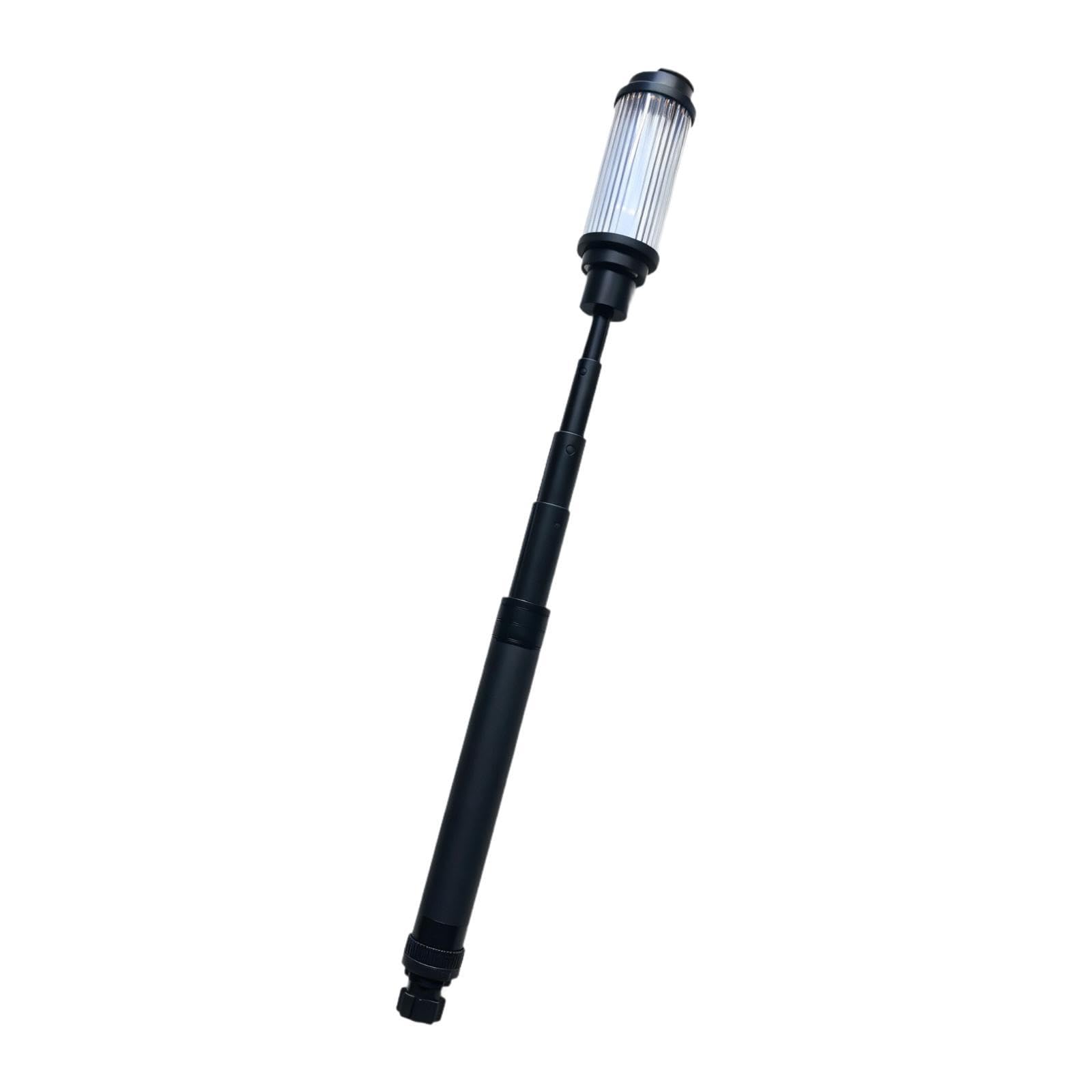 LOVIVER Lámpara advertencia LED marina para kayaks, luz navegación, lámpara señalización para embarcaciones, tipo C, recargable, rápida, Solo Luz