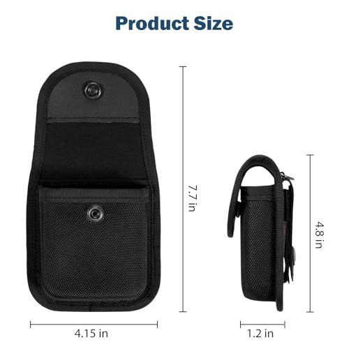 Image of KENOBE Nasal Spray Pouch, Molded Nylon Belt Pouch for Naloxone Carrying Case Kit, Protective Storage Case for Opioid Overdose Antidote Emergency, First Aid Spray Holster