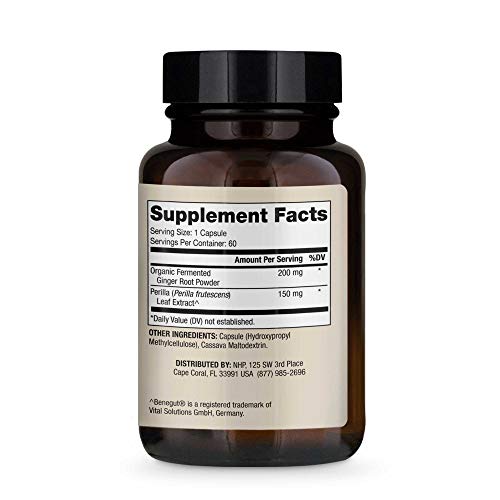 Dr. Mercola, Organic Fermented Ginger Dietary Supplement, 60 Servings (60 Capsules), Supports Digestive Health, Non Gmo, Soy Free, Gluten Free #TOP2