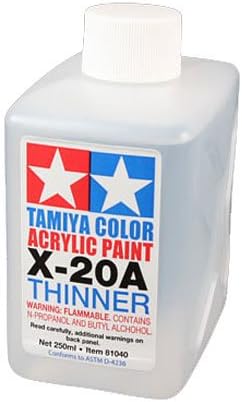 Radiokontrol TAMIYA 81040 Acrylic Poly Thinners X-20A 250ml