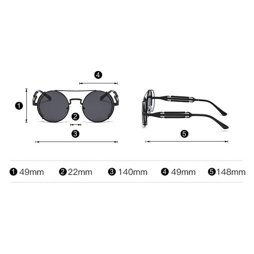 Okulary przeciwsłoneczne kobiety, okrągłe okulary przeciwsłoneczne kobiety retro metalowe okulary przeciwsłoneczne