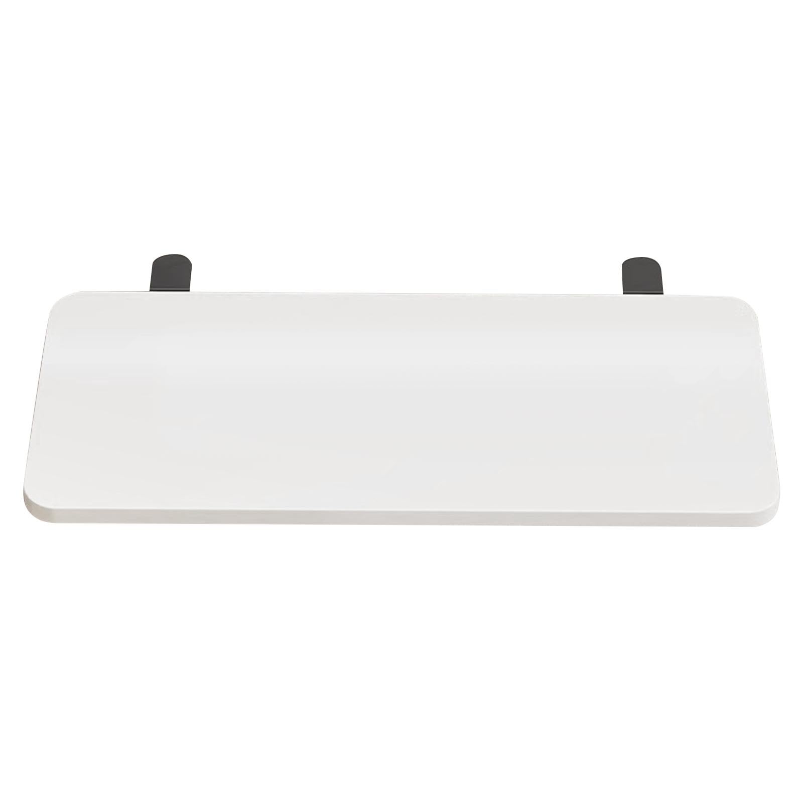KESOTO Tastaturablage Schreibtischverlängerung, ergonomische Tastaturablage mit Klemmhalterung zum Tippen, Computertischverlängerung, Ellbogenarmstütze für Büro, Zuhause, 50 X 20 cm, Weiß