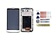 Yixi Pantalla Completa para LG Optimus G3 D850 D851 D855 VS985 LS990 Pantalla LCD Pantalla con Marco Táctil Blanco Repuesto de Pantalla Recambio
