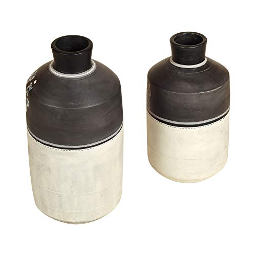 Image of Earthen Vases Handpainted with Warli Motifs