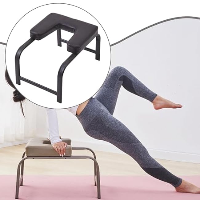 Yoga Headstand Bench, Headstand Frame Stand, Yoga Chair Inversion Chair for Home Gym Equipment,