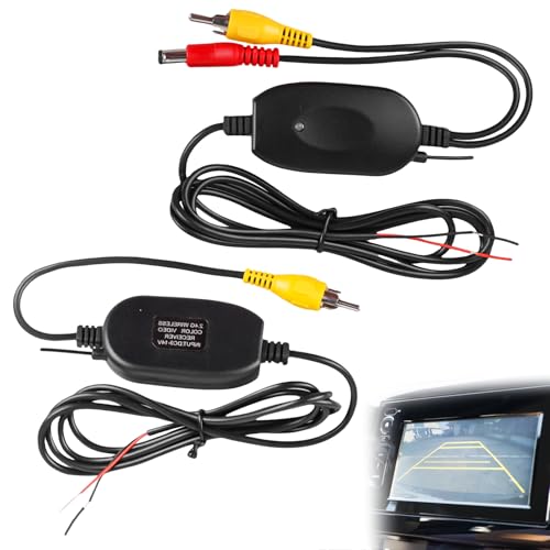 Installazione semplice – Nessun cablaggio necessario: evita il fastidio di posare i cavi! Basta collegare la telecamera posteriore al trasmettitore e collegare il ricevitore al display. In questo modo si ottiene una soluzione wireless completamente funzionale per una maggiore comodità.
