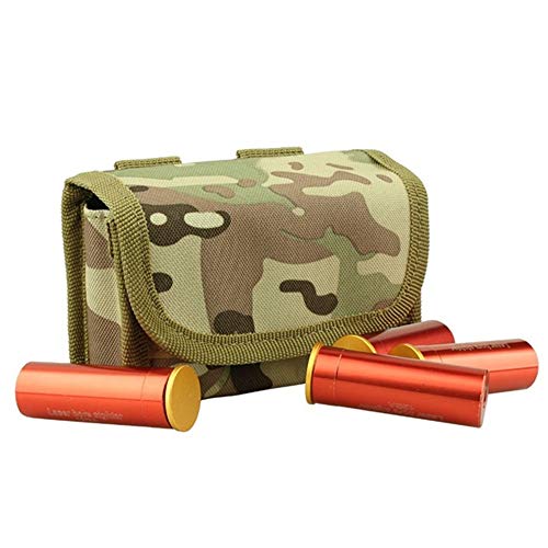 Gexgune Tactical 10 Rounds Funda de Molle para Funda de Cartucho para 12 Gauge / 20G Magazine Ammo Cartucho Redondo Tactical Pouch