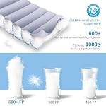 Down Mummy Sleeping Bag for Adults, 600 Fill Power Backpacking - Image 4