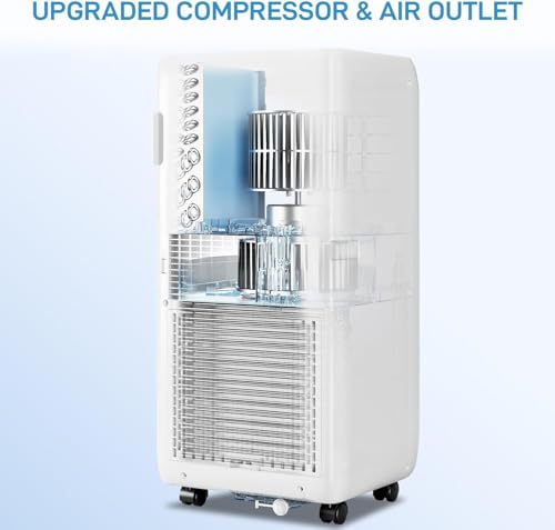 Image of Garvee 10000 BTU Portable Air Conditioner Cooling, Quiet Sleep Mode