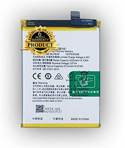 Image of Original BLP839 Battery for Oppo A95 BLP839 Battery with 6 Month Warranty**** (for BLP839)