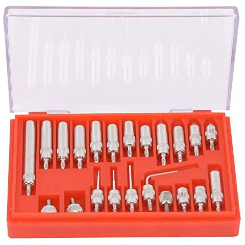 22 Pcs Dial Digital Indicator Point Set, Indicator Replacement Measuring Point Tip Set with Case Industrial Tools Precision Inspection Set Resistant To Wear Dial Gauge Accessory Cover