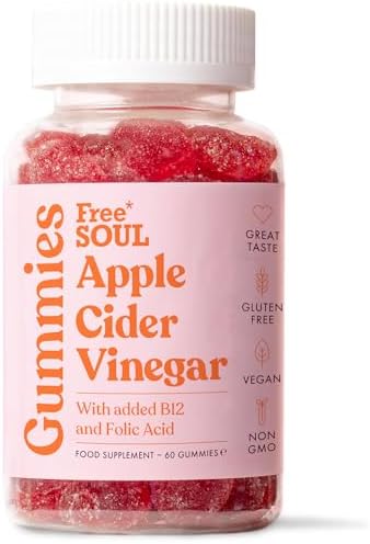 Apple Cider Vinegar Gummies with The Mother 1000mg | Enhanced wit...