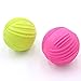 Toyokar Soft Molar Paw Print Rubber Squeaky Dog Ball Interactive Chew Toy Training Funny Cleaning Puppy Pet Puupy Chewing Ball