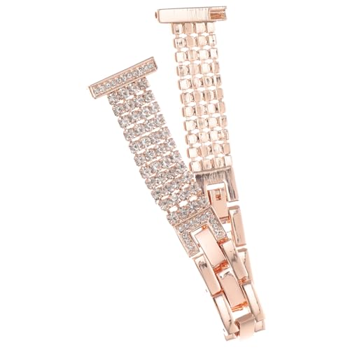 Bracelet de montre élégant UKCOCO, acier inoxydable et maillons ajustables pour votre montre