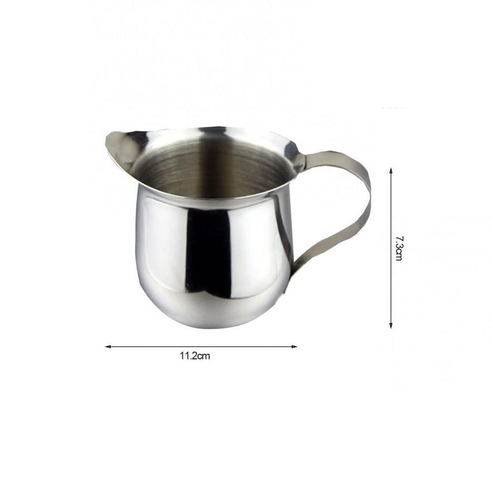 Sos łódź Dzbanki na mleko spienianie dzbanki dzbanek do kawy wyciągany kubek na kwiaty cappuccino dzbanek do kawy kubki do espresso sos łódź (kolor: 60 ml)