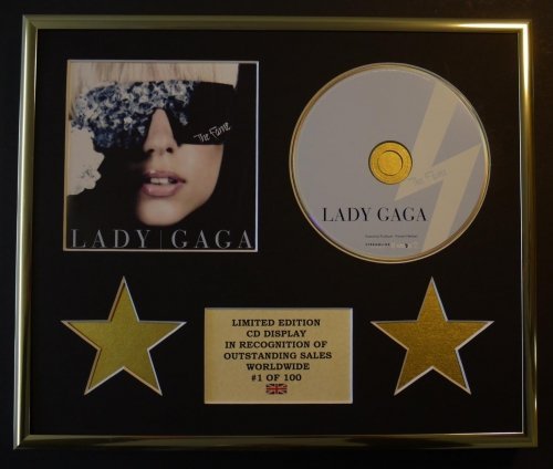 Lady Gaga/CD Display/Edizione LIMITATO/COA/The