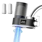 Filtro de agua para grifo con indicador LED, mascotas