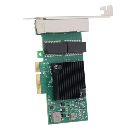 Tarjeta de red Gigabit PCIe X4 con 4 puertos, adaptador Ethernet de alta velocidad para servidor, escritorio y estación de trabajo miniatura 2