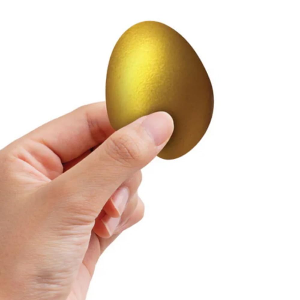 Easter Golden Egg Hunt Mystery 10-Pack, Easter Egg, Stress Relief Squishies, Classroom Party Favors (1PCS) — view 2