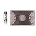 The Hand Towel. Eco-friendly, Lightweight, Ultra Absorbent, Non-slip, Microfiber Towel that Dries in Minutes! Ideal for Yoga, Bikram, Hot Yoga, Pilates. Machine Washable. (Mandala Black)