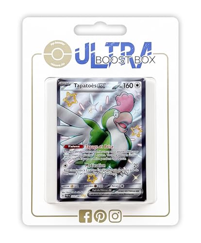 Tapatoès ex 223/091 Full Art Secrète - Complétez enfin votre Master Set Destinées de Paldea